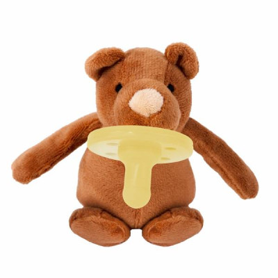 Пустушка з мякою іграшкою Minikoioi Sleep Buddy Moi силіконова (101010008)