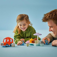 Конструктор LEGO DUPLO Bluey Подорож із морозивом із Блуї 22 деталі (10458)