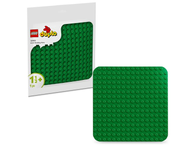Конструктор LEGO DUPLO Зелена будівельна пластина 1 деталь (10460) Конструктор LEGO DUPLO Зелена будівельна пластина 1 деталь (10460)