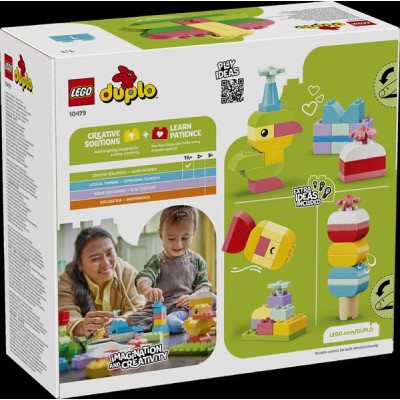 Конструктор LEGO® DUPLO® Classic Коробка кубиків для яскравих творчих збірок Іграшка для концентрації, 80 деталей (10479)