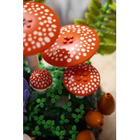 Конструктор LEGO® Botanicals Лісові гриби Набір для конструювання, 806 детал1 (11505)