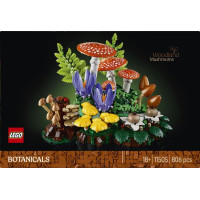 Конструктор LEGO® Botanicals Лісові гриби Набір для конструювання, 806 детал1 (11505)