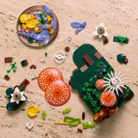 Конструктор LEGO® Botanicals Лісові гриби Набір для конструювання, 806 детал1 (11505)