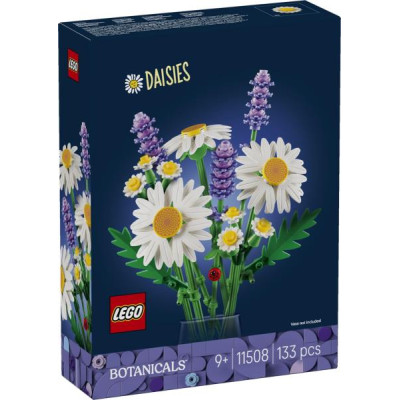 Конструктор LEGO Botanicals Ромашки 133 Деталі (11508)