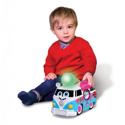 Ігровий набір BB Junior Автобус з морозивом VW зі світлом і звуком (16-88610)
