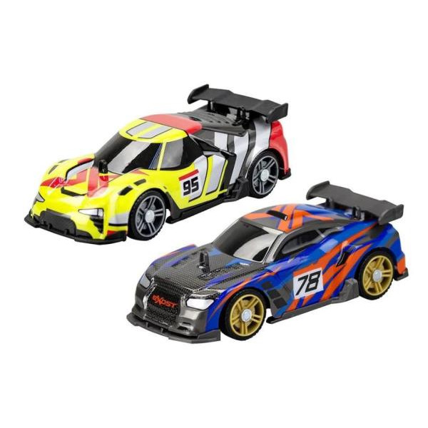 Набір машинок Build 2 Drive на радіокеруванні жовта та синя (20705) Набір машинок Build 2 Drive на радіокеруванні жовта та синя (20705)