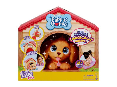 Інтерактивний набір Little Live Pets Будинок з сюрпризом Магічне прибуття (26477) Інтерактивний набір Little Live Pets Будинок з сюрпризом Магічне прибуття (26477)