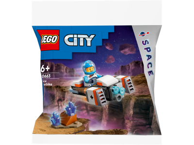 Конструктор LEGO City Космічний мотоцикл 46 деталей (30663)
