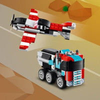 Конструктор LEGO Creator Бортова вантажівка з гелікоптером 270 деталей (31146) Конструктор LEGO Creator Бортова вантажівка з гелікоптером 270 деталей (31146)