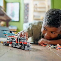 Конструктор LEGO Creator Бортова вантажівка з гелікоптером 270 деталей (31146) Конструктор LEGO Creator Бортова вантажівка з гелікоптером 270 деталей (31146)