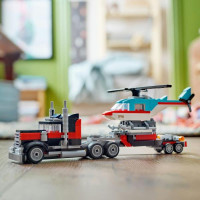 Конструктор LEGO Creator Бортова вантажівка з гелікоптером 270 деталей (31146) Конструктор LEGO Creator Бортова вантажівка з гелікоптером 270 деталей (31146)