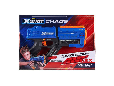Швидкострільний бластер X-Shot Excel New Chaos Meteor 12 кульок (36282R)