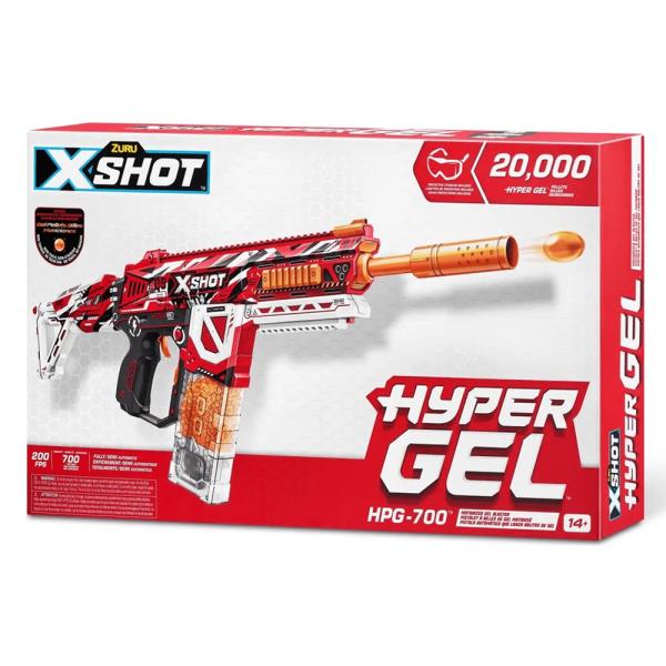Швидкострільний бластер X-Shot Hyper Gel large 20 000 гелевих кульок (36620R)