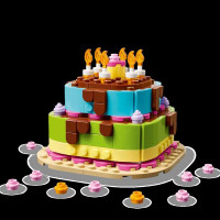 Конструктор LEGO® Торт на день народження з прикрасами, веселий подарунковий набір, декор для столу, 219 деталей (40815) Конструктор LEGO® Торт на день народження з прикрасами, веселий подарунковий набір, декор для столу, 219 деталей (40815)
