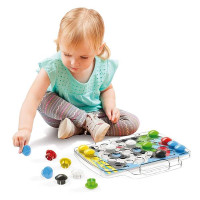 Дитяча мозаїка Quercetti Pixel Junior з дошкою 40 елементів (4206-Q) Дитяча мозаїка Quercetti Pixel Junior з дошкою 40 елементів (4206-Q)