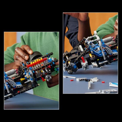 Конструктор LEGO Technic Подвійний форсаж Автомобіль Nissan Skyline GT-R (R34) 1410 деталей (42210)