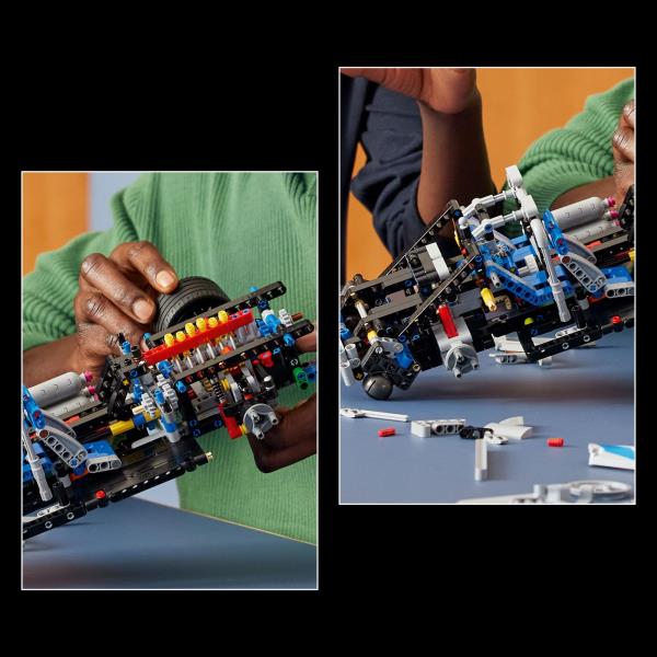 Конструктор LEGO Technic Подвійний форсаж Автомобіль Nissan Skyline GT-R (R34) 1410 деталей (42210)