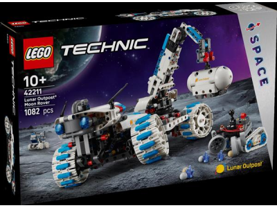 Конструктор LEGO Technic Місяцехід Lunar Outpost Космічний корабель 1082 деталі (42211)
