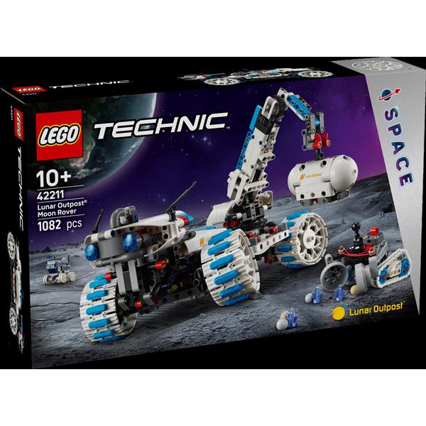 Конструктор LEGO Technic Місяцехід Lunar Outpost Космічний корабель 1082 деталі (42211)