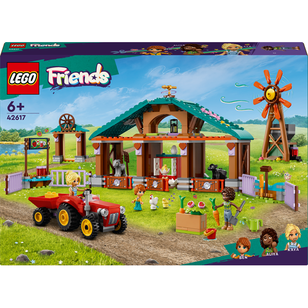Конструктор LEGO Friends Притулок для сільськогосподарських тварин 489 деталей (42617)