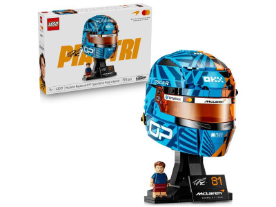 Конструктор LEGO® Editions Шлем Оскара Піастрі з команди McLaren, 793 деталі (43017)