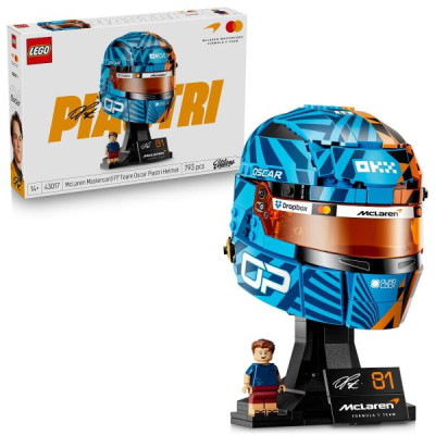Конструктор LEGO® Editions Шлем Оскара Піастрі з команди McLaren, 793 деталі (43017)