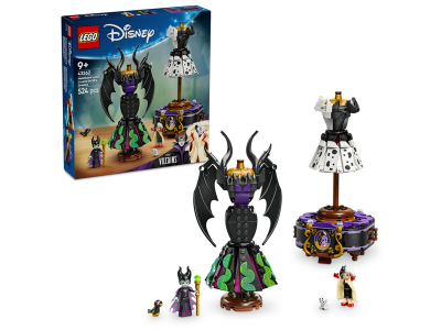 Конструктор LEGO Disney Villains Сукні Малефісенти та Лютелли де Віль 524 деталі (43262) Конструктор LEGO Disney Villains Сукні Малефісенти та Лютелли де Віль 524 деталі (43262)