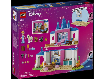 Констурктор LEGO® Disney Принцеса Замок Попелюшки та її друзів-тварин, 149 деталей (43283) Констурктор LEGO® Disney Принцеса Замок Попелюшки та її друзів-тварин, 149 деталей (43283)