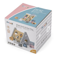 Дерев'яний сортер PolarB Розвиток 5 в 1 (44007) Дерев'яний сортер PolarB Розвиток 5 в 1 (44007)