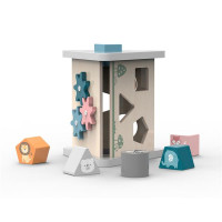 Дерев'яний сортер PolarB Розвиток 5 в 1 (44007) Дерев'яний сортер PolarB Розвиток 5 в 1 (44007)