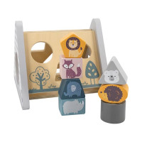 Дерев'яний сортер PolarB Розвиток 5 в 1 (44007) Дерев'яний сортер PolarB Розвиток 5 в 1 (44007)