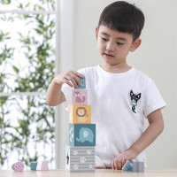 Дерев'яні кубики-пірамідка PolarB Сортуємо і складаємо (44016) Дерев'яні кубики-пірамідка PolarB Сортуємо і складаємо (44016)