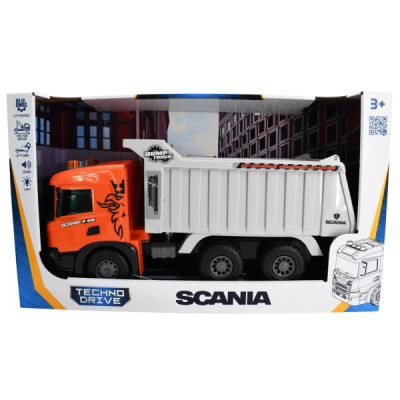 Автомодель серії "Super Big Truck" – САМОСКИД SCANIA (світло, звук)