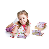 Набір для навчання Viga Toys Вчимося писати цифри (50339)