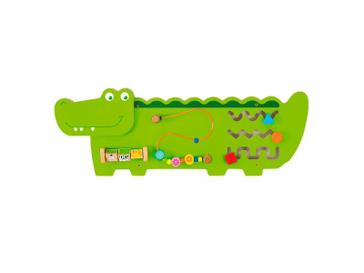 Бізіборд Viga Toys Крокодильчик (50469FSC)