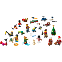 Різдвяний адвент-календар 2024 LEGO City 195 деталей (60436)