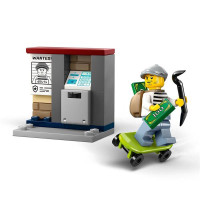 Конструктор LEGO City Переслідування на поліцейському мотоциклі 65 деталей (60455)