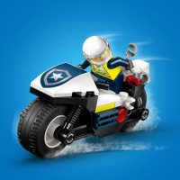 Конструктор LEGO City Переслідування на поліцейському мотоциклі 65 деталей (60455) Конструктор LEGO City Переслідування на поліцейському мотоциклі 65 деталей (60455)