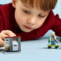 Конструктор LEGO City Переслідування на поліцейському мотоциклі 65 деталей (60455)