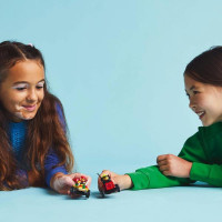 Конструктор LEGO City Піца-авто проти пожежної машини набір для перегонів 70 деталей (60458) Конструктор LEGO City Піца-авто проти пожежної машини набір для перегонів 70 деталей (60458)