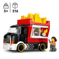 Конструктор LEGO City Вантажівка з картоплею фрі 216 Деталей (60488) Конструктор LEGO City Вантажівка з картоплею фрі 216 Деталей (60488)