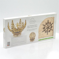 Дерев'яний механічний 3D конструктор Ugears Механічна квітка (70019) Дерев'яний механічний 3D конструктор Ugears Механічна квітка (70019)