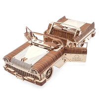 Дерев'яний механічний 3D конструктор Ugears Кабріолет мрії VM - 05 (70073) Дерев'яний механічний 3D конструктор Ugears Кабріолет мрії VM - 05 (70073)