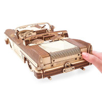 Дерев'яний механічний 3D конструктор Ugears Кабріолет мрії VM - 05 (70073) Дерев'яний механічний 3D конструктор Ugears Кабріолет мрії VM - 05 (70073)