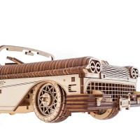 Дерев'яний механічний 3D конструктор Ugears Кабріолет мрії VM - 05 (70073) Дерев'яний механічний 3D конструктор Ugears Кабріолет мрії VM - 05 (70073)
