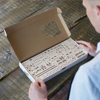 Дерев'яний механічний 3D конструктор Ugears Науково-дослідне судно (70135) Дерев'яний механічний 3D конструктор Ugears Науково-дослідне судно (70135)