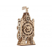 Дерев'яний механічний 3D конструктор Ugears Стара годинникова вежа (70169)