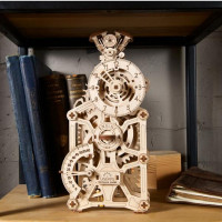 Дерев'яний механічний 3D конструктор Ugears Годинник двигун (70217) Дерев'яний механічний 3D конструктор Ugears Годинник двигун (70217)