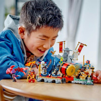 Конструктор LEGO NINJAGO Бойова арена турніру 659 деталей (71818)