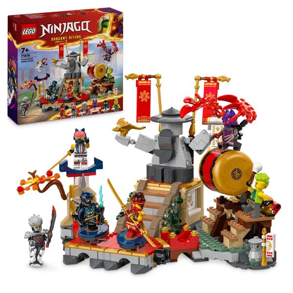 Конструктор LEGO NINJAGO Бойова арена турніру 659 деталей (71818)